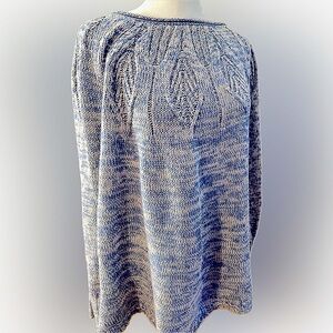 CHAPS by Ralph Lauren Sweater   Stitched-Yoke Crewneck -Long sleeve Size XL